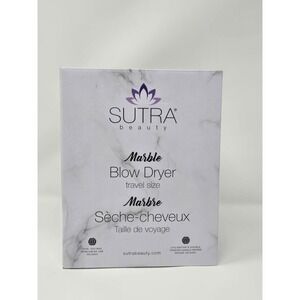 SUTRA Beauty Travel Size Blow Dryer Marble 1000 Watt Lightweight Brand New
